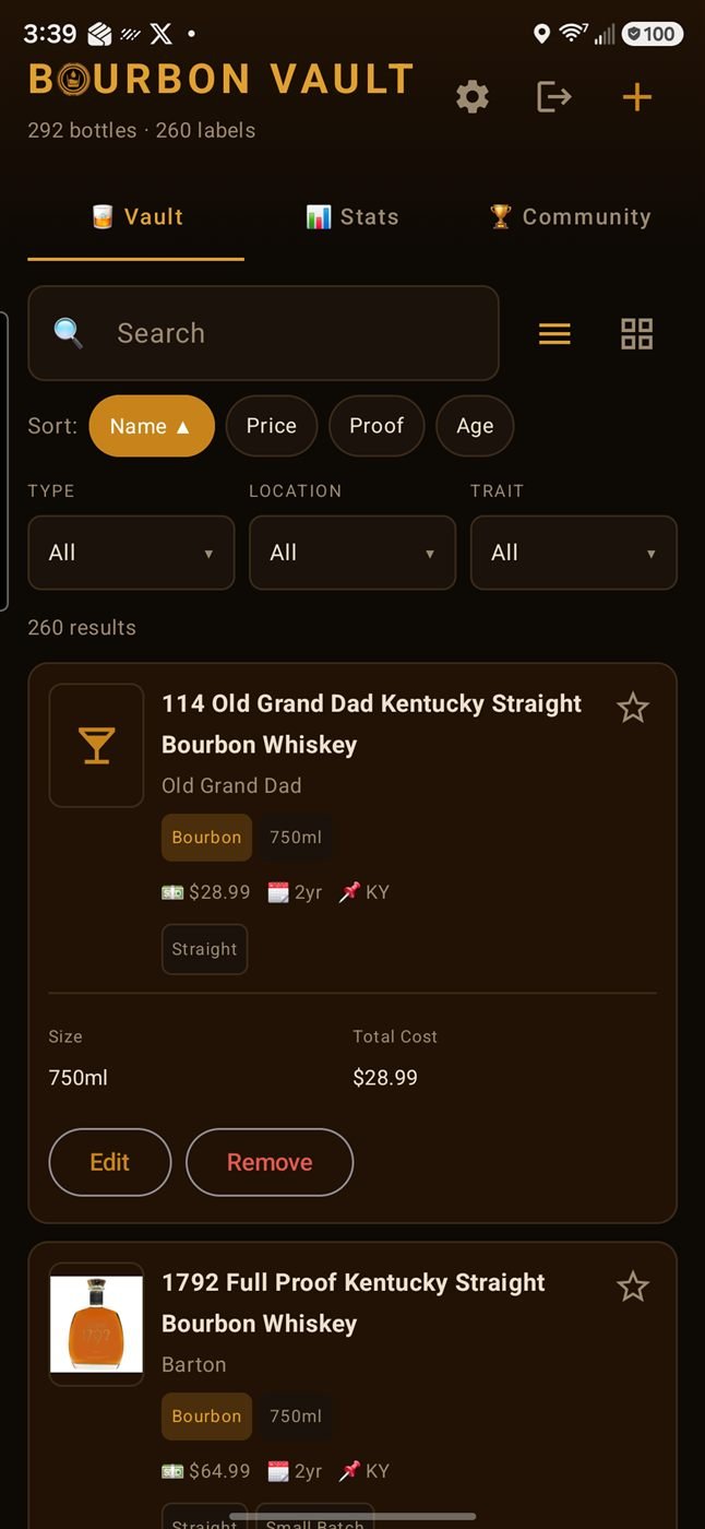 Bourbon Vault screenshot 4