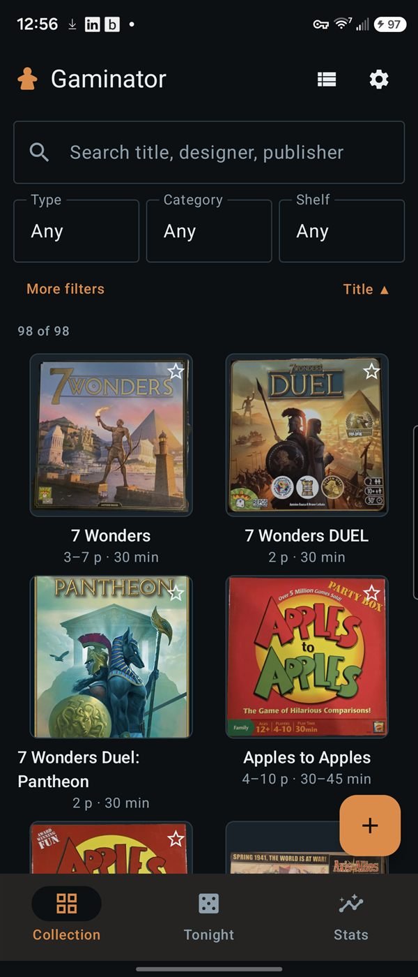 Gaminator screenshot 1
