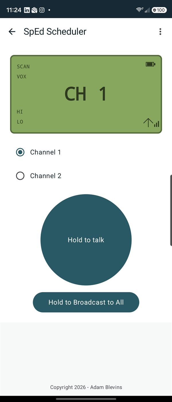 SPED Scheduler screenshot 5
